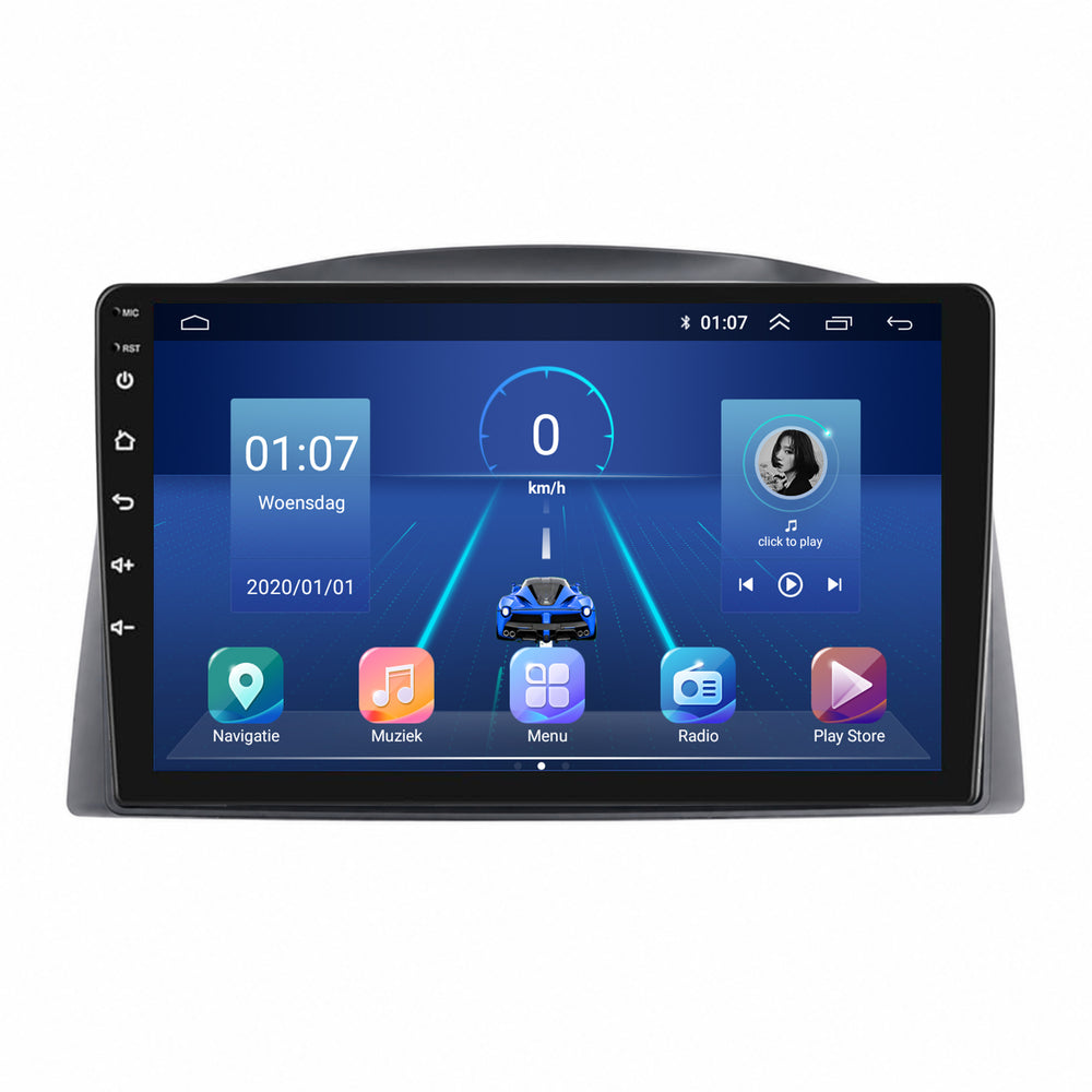 Jeep Grand Cherokee | Android 13 | Autoradio | 2004 t/m 2007 | CarPlay & Android Auto | 10 INCH
