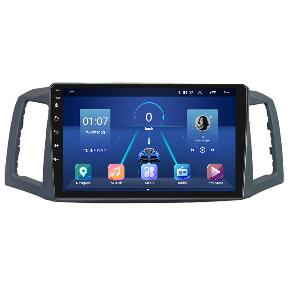 Jeep Grand Cherokee | Android 13 | Autoradio | 2004 t/m 2007 | CarPlay & Android Auto