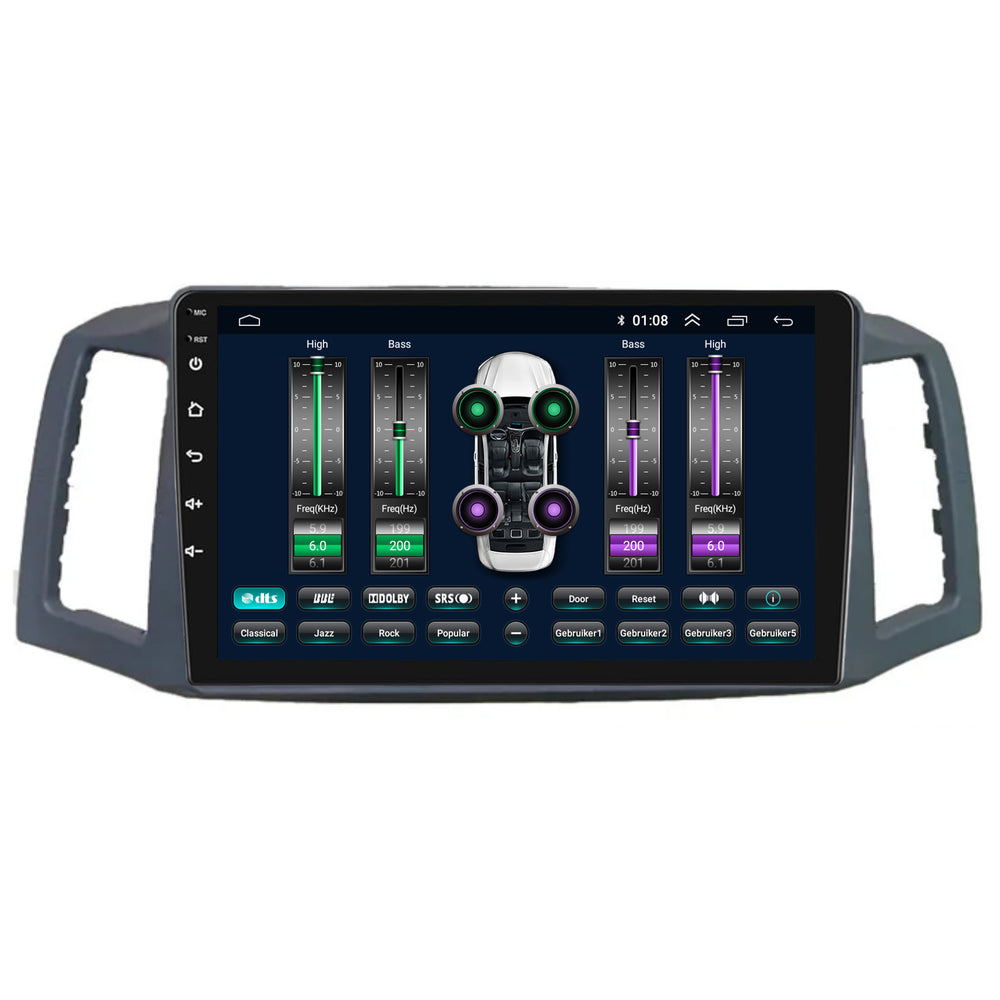 Jeep Grand Cherokee | Android 13 | Autoradio | 2004 t/m 2007 | CarPlay & Android Auto