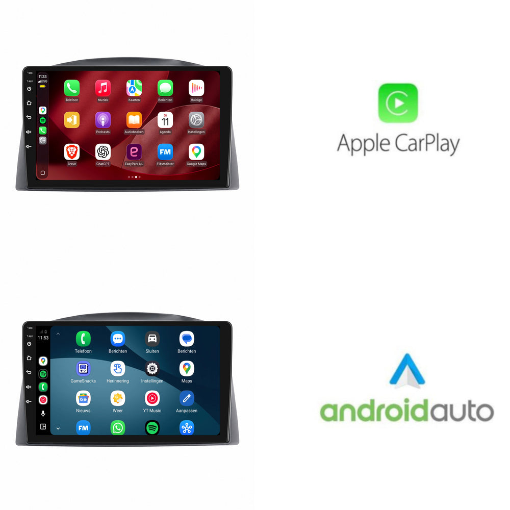 Jeep Grand Cherokee | Android 15 | 10 inch Autoradio | 2004 t/m 2007 | CarPlay & Android Auto