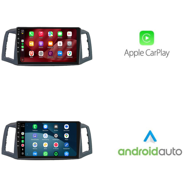 Jeep Grand Cherokee | Android 15 | 9 inch Autoradio | 2004 t/m 2007 | CarPlay & Android Auto