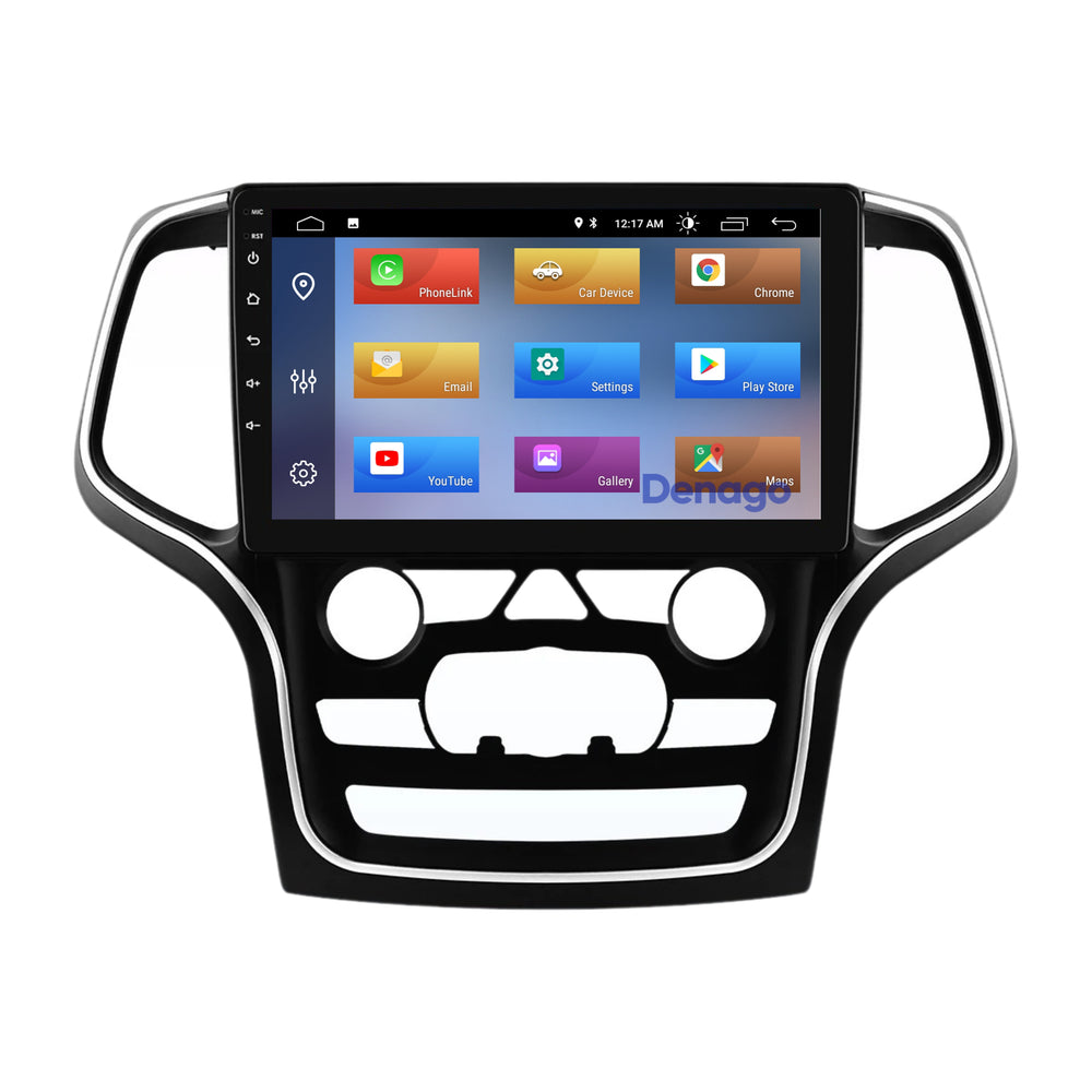 Jeep Grand Cherokee WK2 CarPlay autoradio | 2014 t/m 2022 | Denago DNG-A459 | 9 inch | Android 13 | Draadloos CarPlay & Android Auto