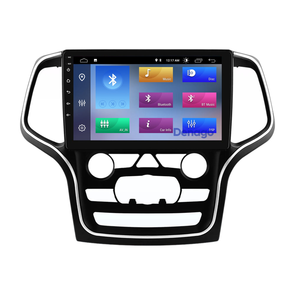 Jeep Grand Cherokee WK2 CarPlay autoradio | 2014 t/m 2022 | Denago DNG-A459 | 9 inch | Android 13 | Draadloos CarPlay & Android Auto