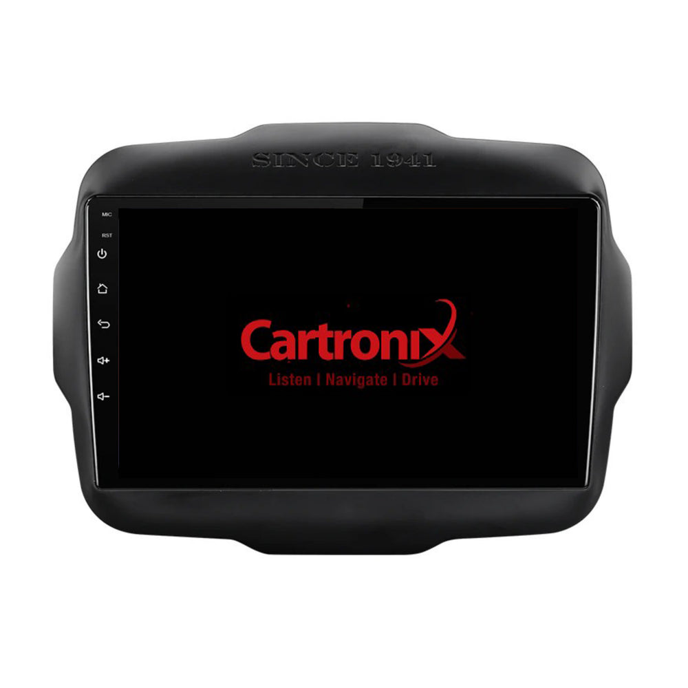 Jeep Renegade CarPlay & Android Auto radio | 2014 t/m 2023 | 9 inch | Android 15 | CTX-7123