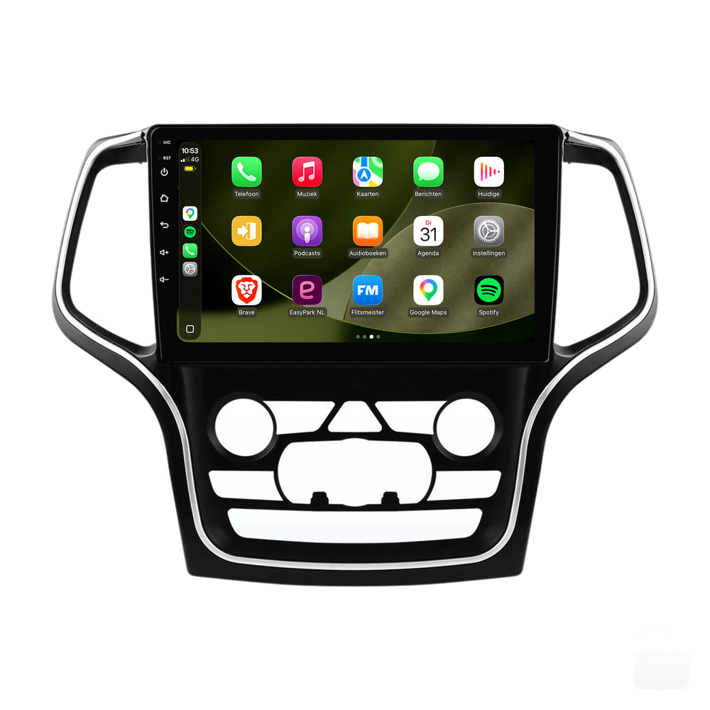 Jeep Grand Cherokee | Android 13 | Autoradio | 2014 t/m 2020 | CarPlay & Android Auto