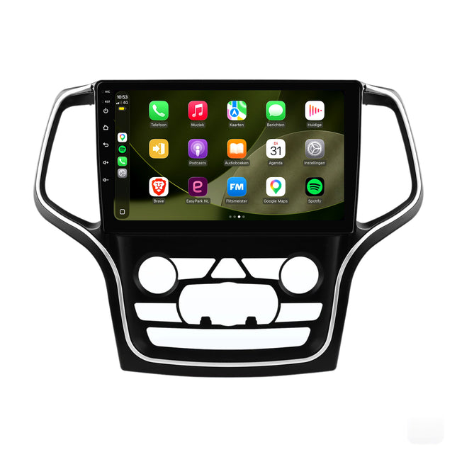 Jeep Grand Cherokee | Android 13 | Autoradio | 2014 t/m 2020 | CarPlay & Android Auto