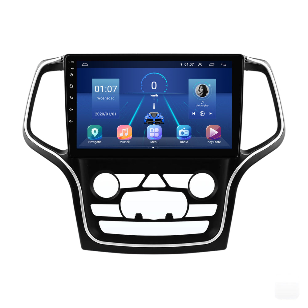 Jeep Grand Cherokee | Android 13 | Autoradio | 2014 t/m 2020 | CarPlay & Android Auto