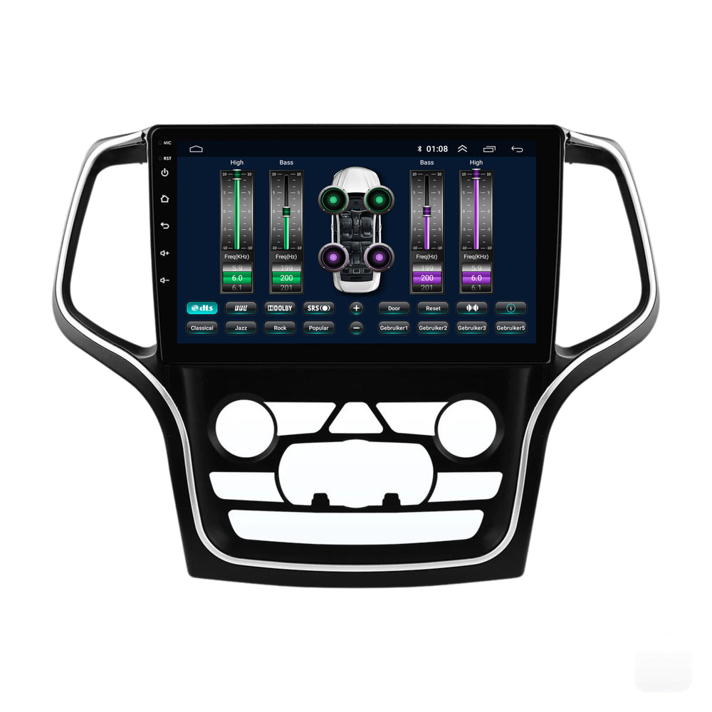 Jeep Grand Cherokee | Android 13 | Autoradio | 2014 t/m 2020 | CarPlay & Android Auto