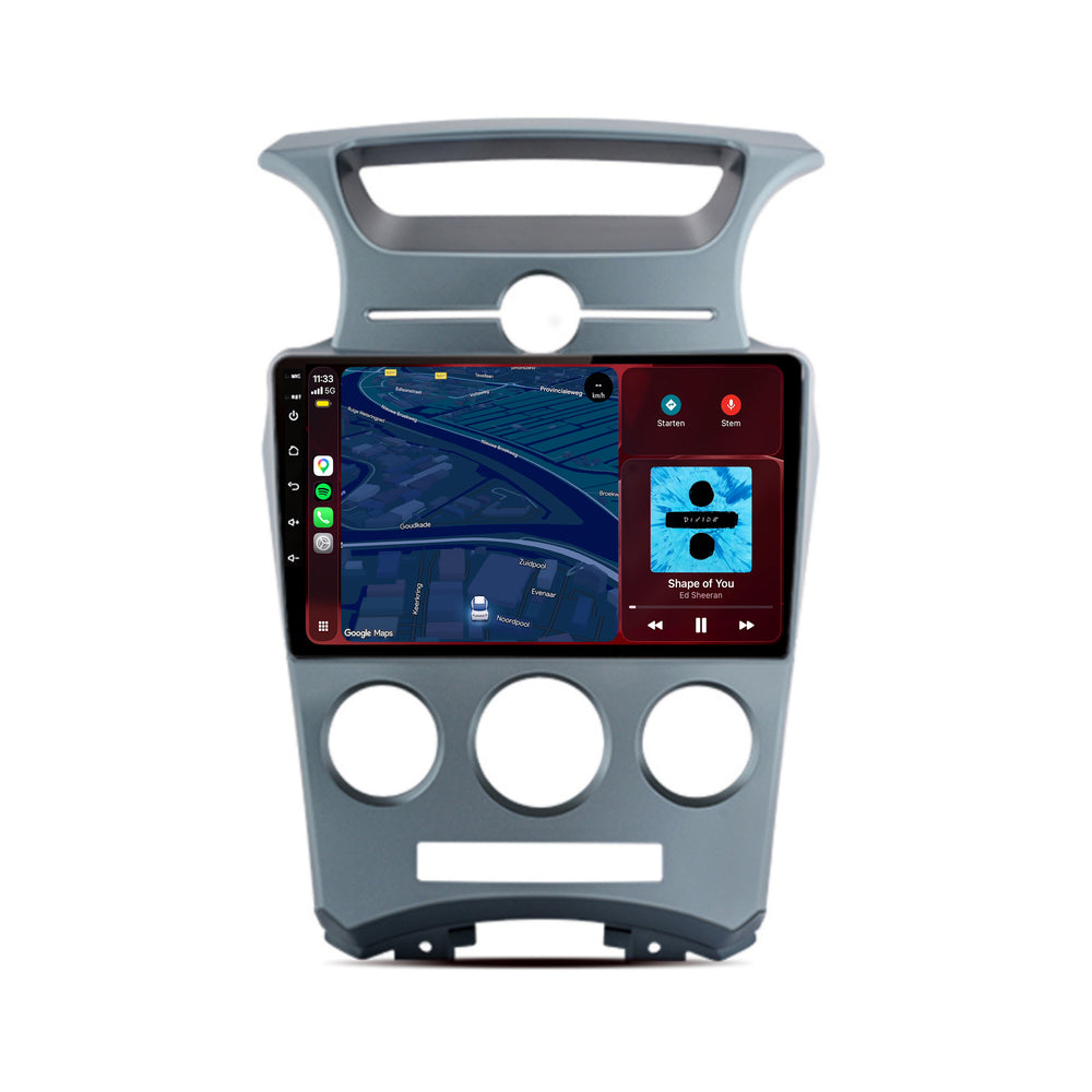 Kia Carens <tc>CarPlay</tc> & <tc>Android Auto</tc> Radio | 2006 a 2012 | 9 pulgadas | Android 15 | CTX-7163