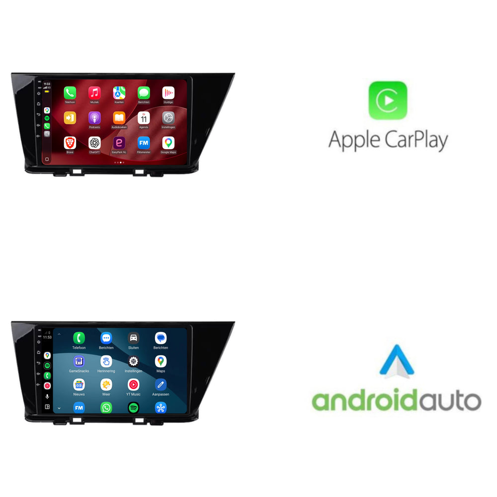 Kia Niro CarPlay & Android Auto radio | 2016 t/m 2019 | 9 inch | Android 15 | CTX-7183