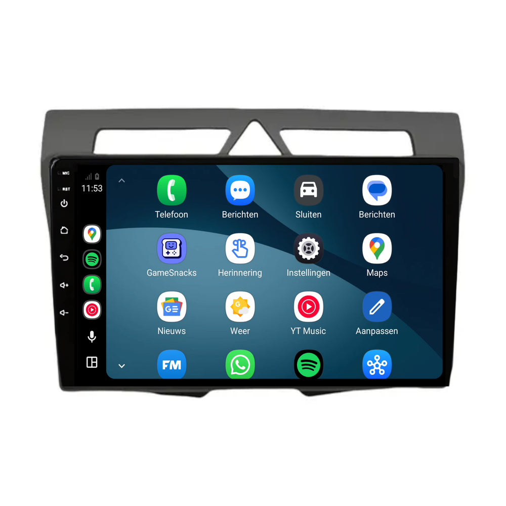 Kia Picanto CarPlay & Android Auto radio | 2008 t/m 2010 | 9 inch | Android 15 | CTX-7086