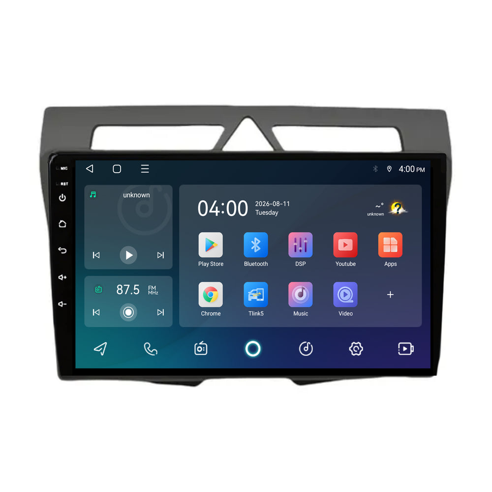 Kia Picanto CarPlay & Android Auto radio | 2008 t/m 2010 | 9 inch | Android 15 | CTX-7086