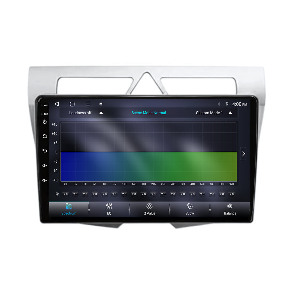 Kia Picanto CarPlay & Android Auto radio | 2008 t/m 2010 | 9 inch | Android 15 | Zilver | CTX-7088