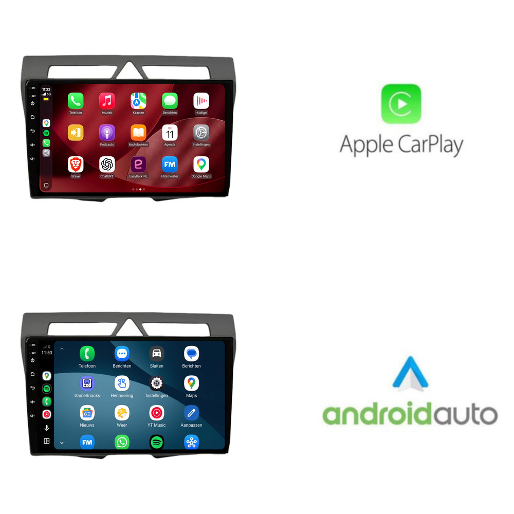 Kia Picanto CarPlay & Android Auto radio | 2008 t/m 2010 | 9 inch | Android 15 | CTX-7086