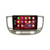 Kia Rio CarPlay & Android Auto radio | 2006 t/m 2010 | 9 inch | Android 15 | Beige | CTX-7173