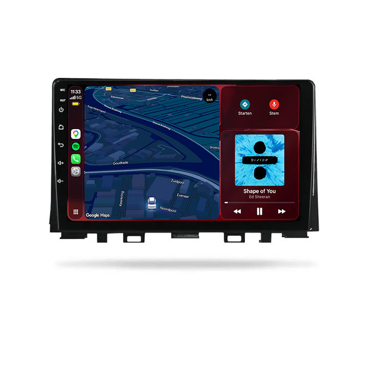 Kia Rio CarPlay & Android Auto radio | 2017–2020 | 9 inch | Android 15 | CTX-7292
