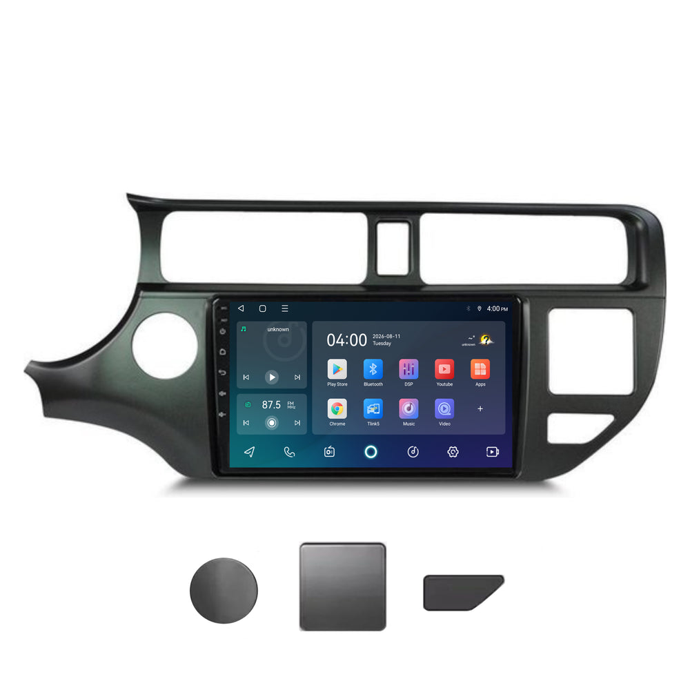 Kia Rio CarPlay & Android Auto radio | 2011 t/m 2014 | 9 inch | Android 15 | CTX-7160