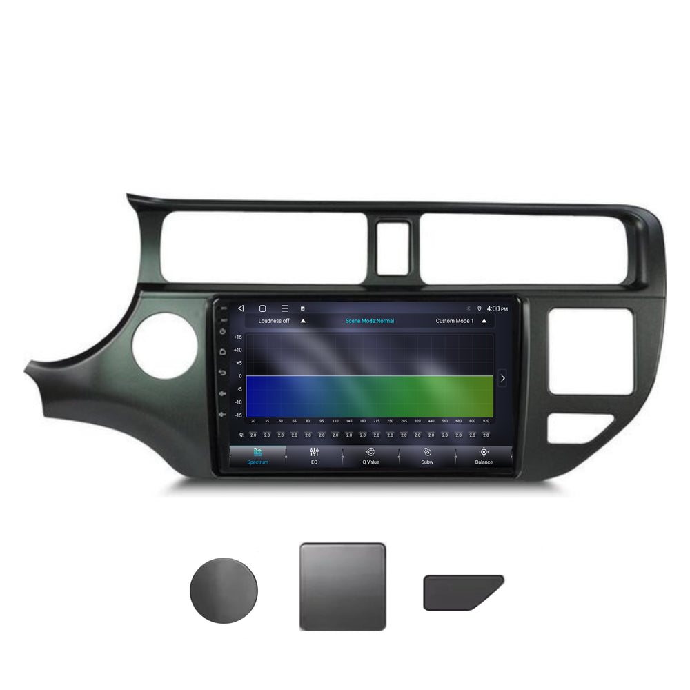 Kia Rio CarPlay & Android Auto radio | 2011 t/m 2014 | 9 inch | Android 15 | CTX-7160