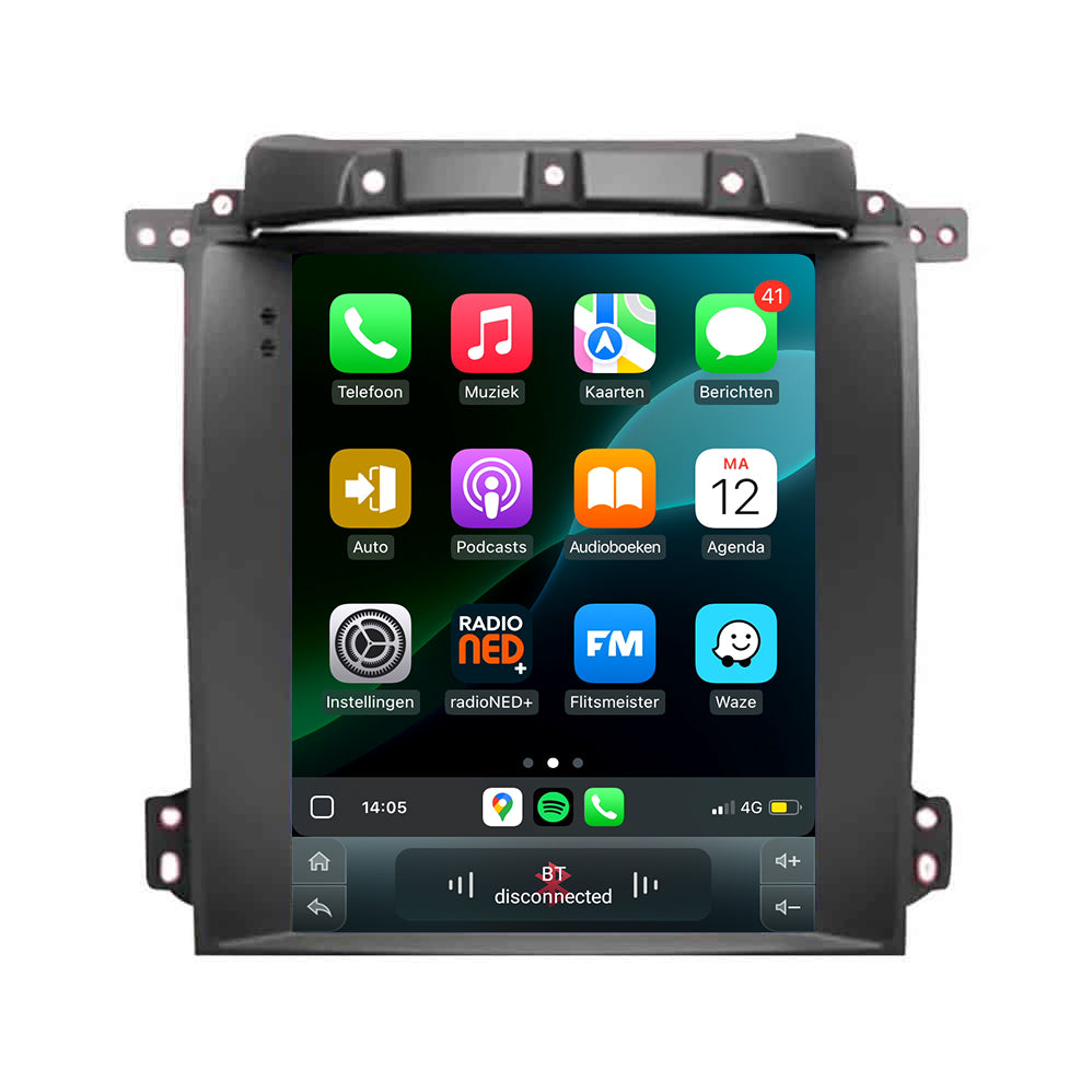 Cartronix Kia Sorento | 2002 t/m 2006 | Autoradio Navigatie | Apple CarPlay & Android Auto | Android 13 | Groot HD Scherm