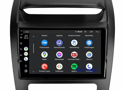 Radio de coche Kia Sorento CarPlay | 2013 a 2014 | Denago DNG-A304 | 9 pulgadas | Androide 13 | CarPlay inalámbrico y Android Auto
