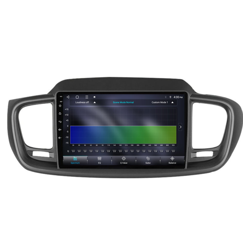 Kia Sorento-radio med CarPlay og Android Auto | 2015–2018 | 9 tommer | Android 15 | CTX-7277