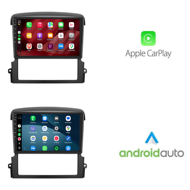 راديو Kia Sorento مع CarPlay وAndroid Auto | من 2002 إلى 2009 | 9 بوصات | Android 15 | CTX-7135