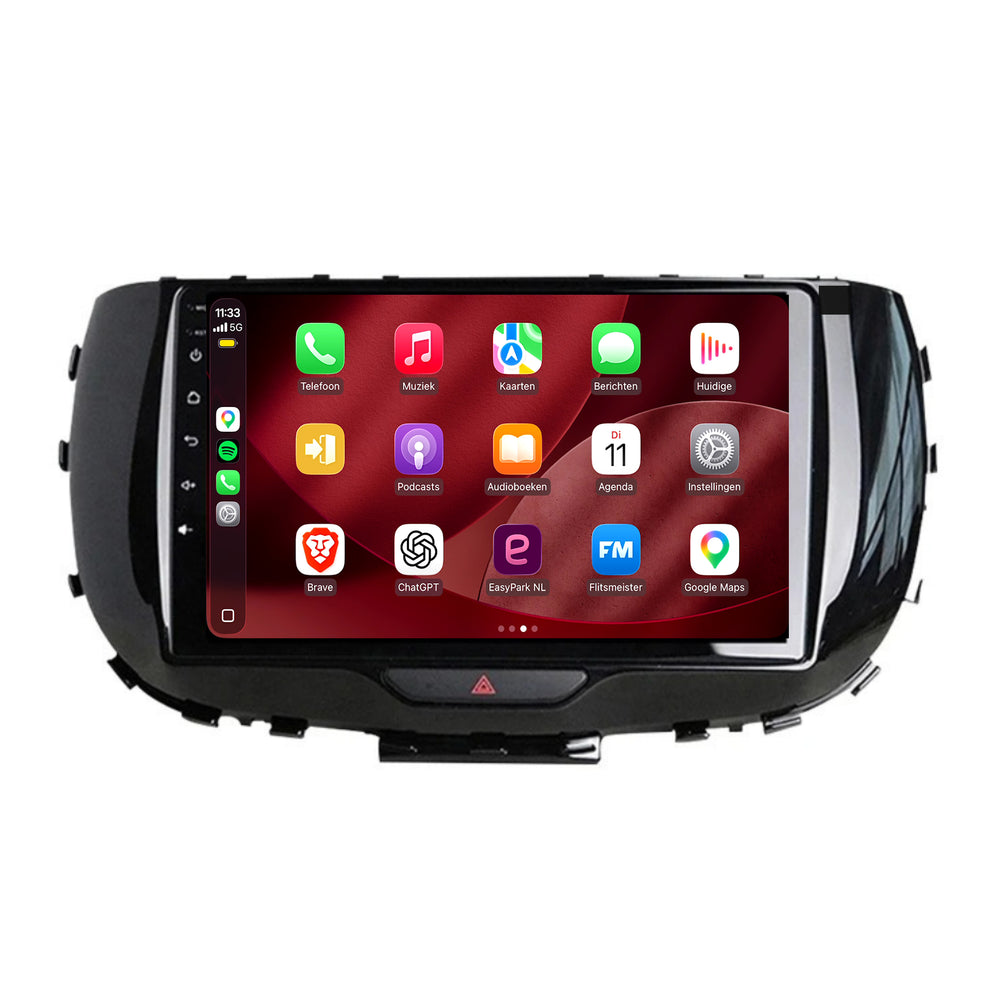 Kia Soul CarPlay & Android Auto radio | 2020 t/m 2024 | 9 inch | Android 15 | CTX-7165