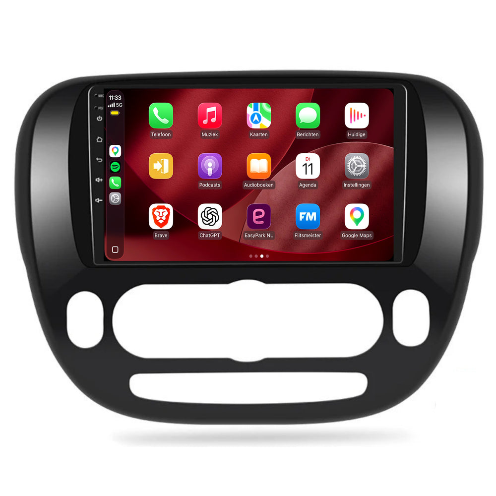 Kia Soul CarPlay & Android Auto radio | 2014–2018 | 9 inch | Android 15 | CTX-7198
