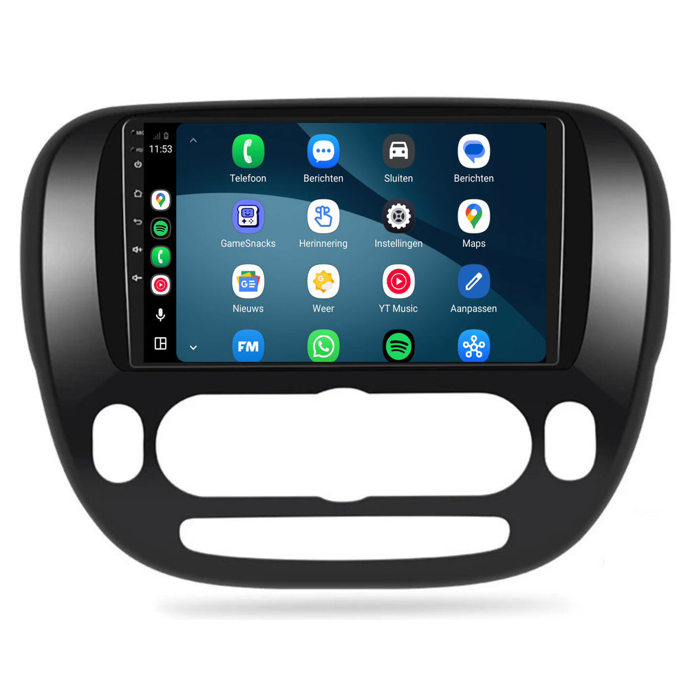 Kia Soul CarPlay & Android Auto radio | 2014–2018 | 9 inch | Android 15 | CTX-7198