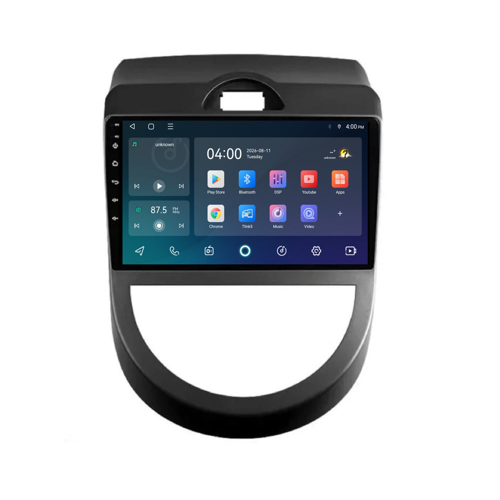 Kia Soul CarPlay & Android Auto radio | 2010 t/m 2013 | 9 inch | Android 15 | CTX-7192