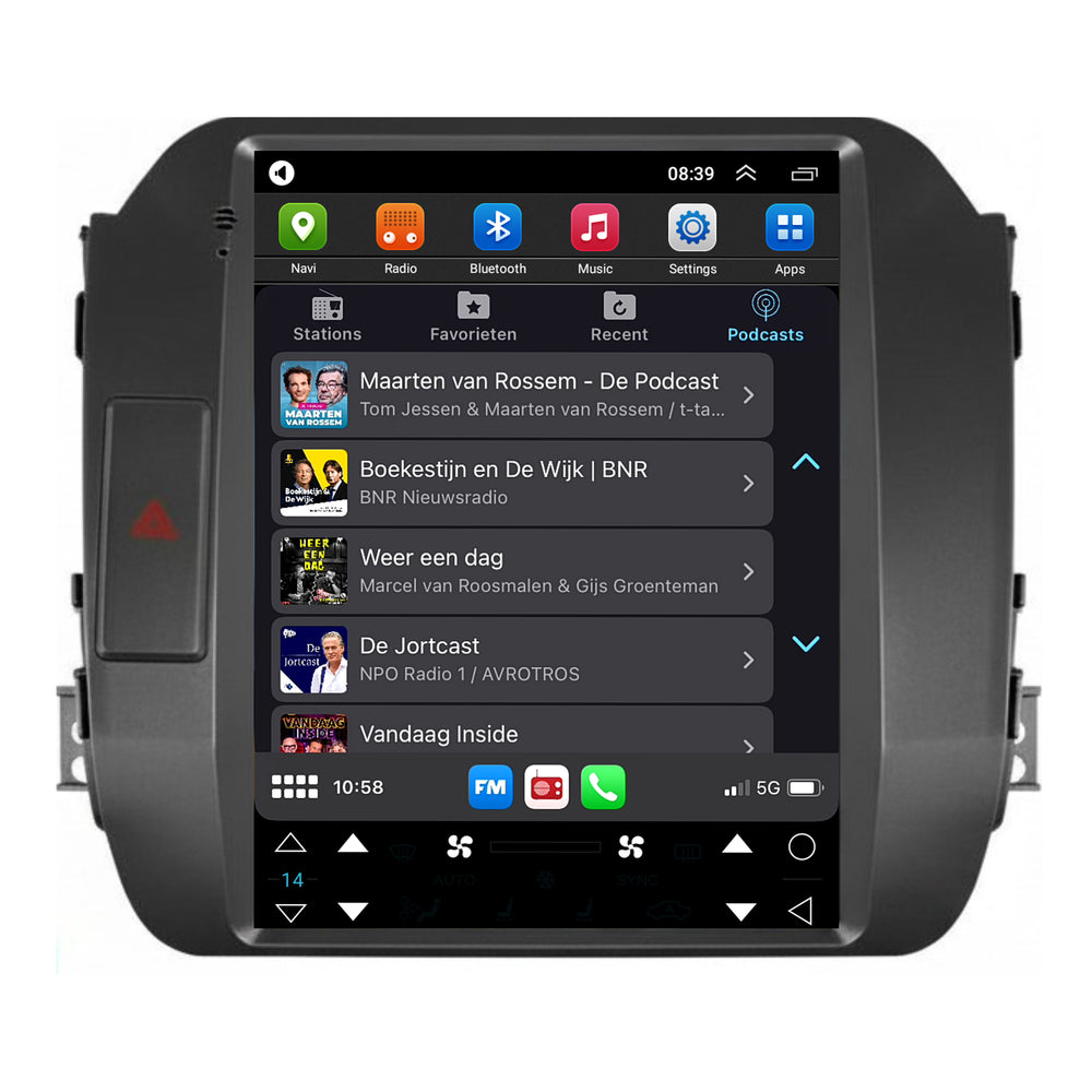 Kia Sportage 3 | Android 13 | Autoradio | 2010 t/m 2015 | CarPlay & Android Auto