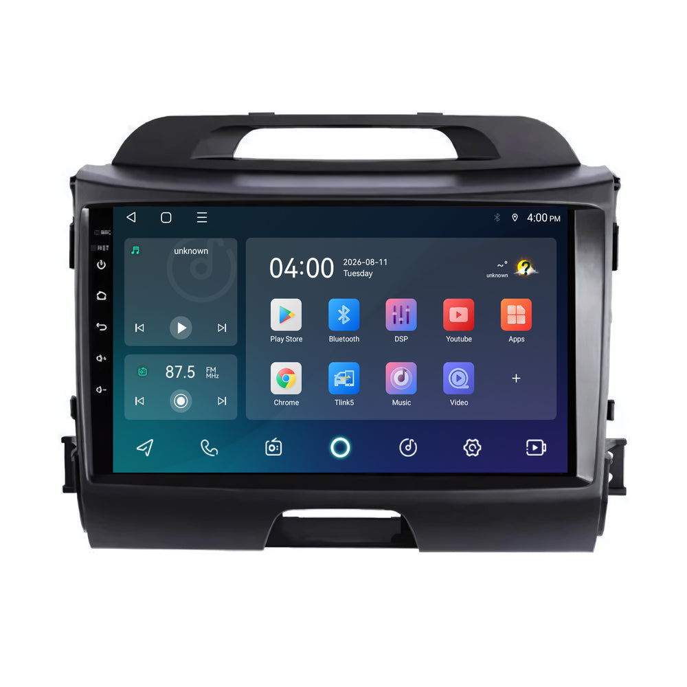 Kia Sportage | Android 15 | 9 inch Autoradio | 2010 t/m 2015 | CarPlay & Android Auto