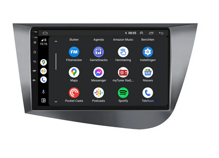 Seat Leon CarPlay Autoradio | 2005 t/m 2012 | Android Auto