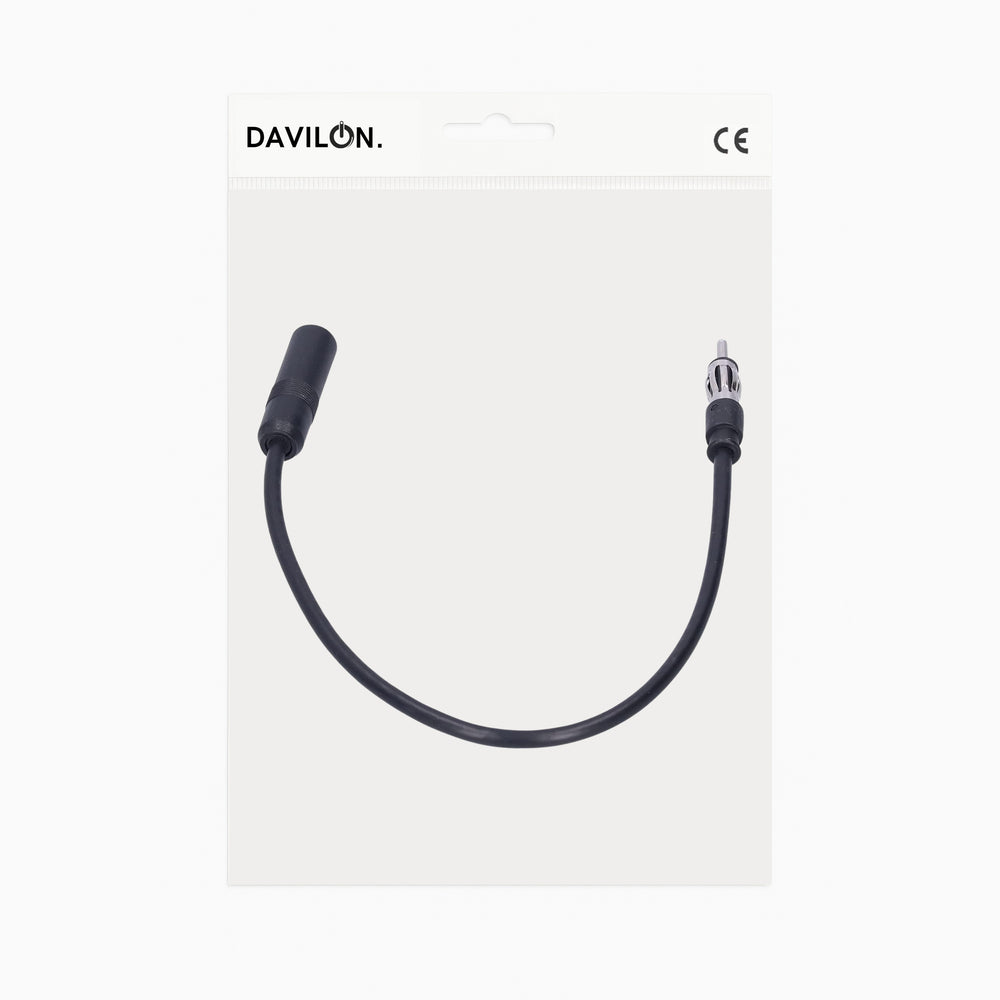 Cable de antena | DIN a DIN | Cable de extensión | Adaptador universal