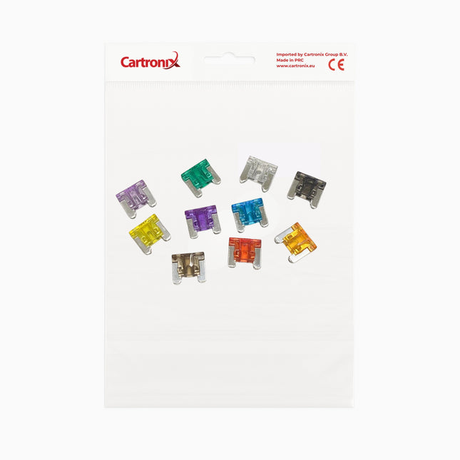 Mini Zekeringen Set Auto | 2A t/m 40A | Low Profile