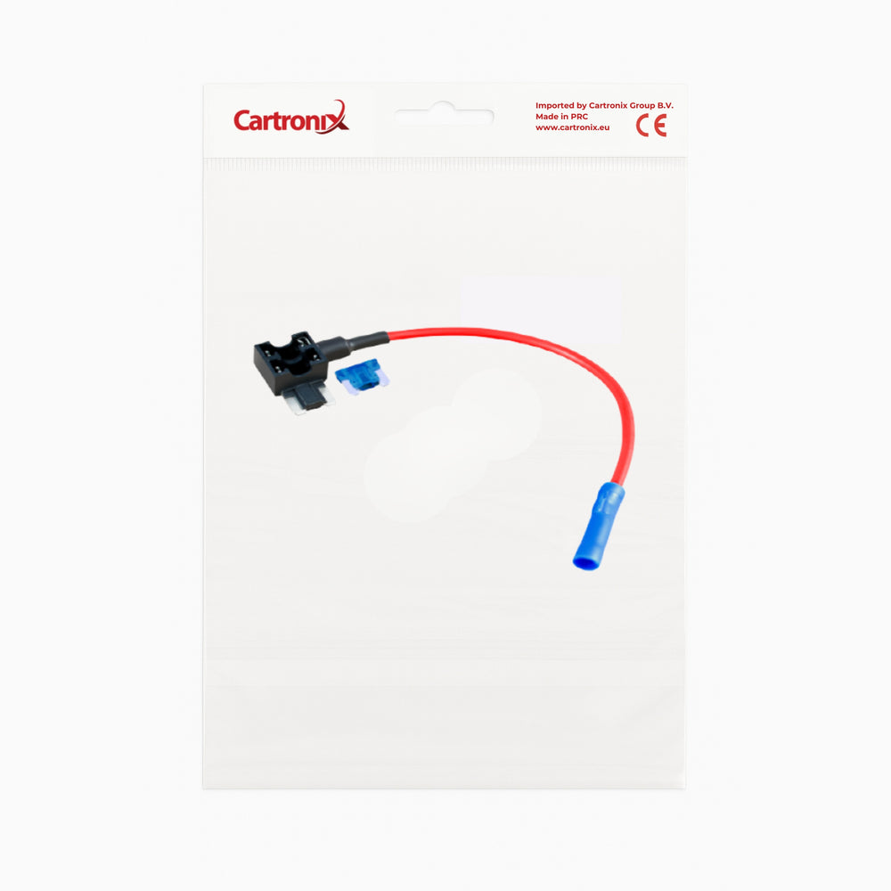 Mini Low Profile Zekering Kabel | Incl. 10A Zekering