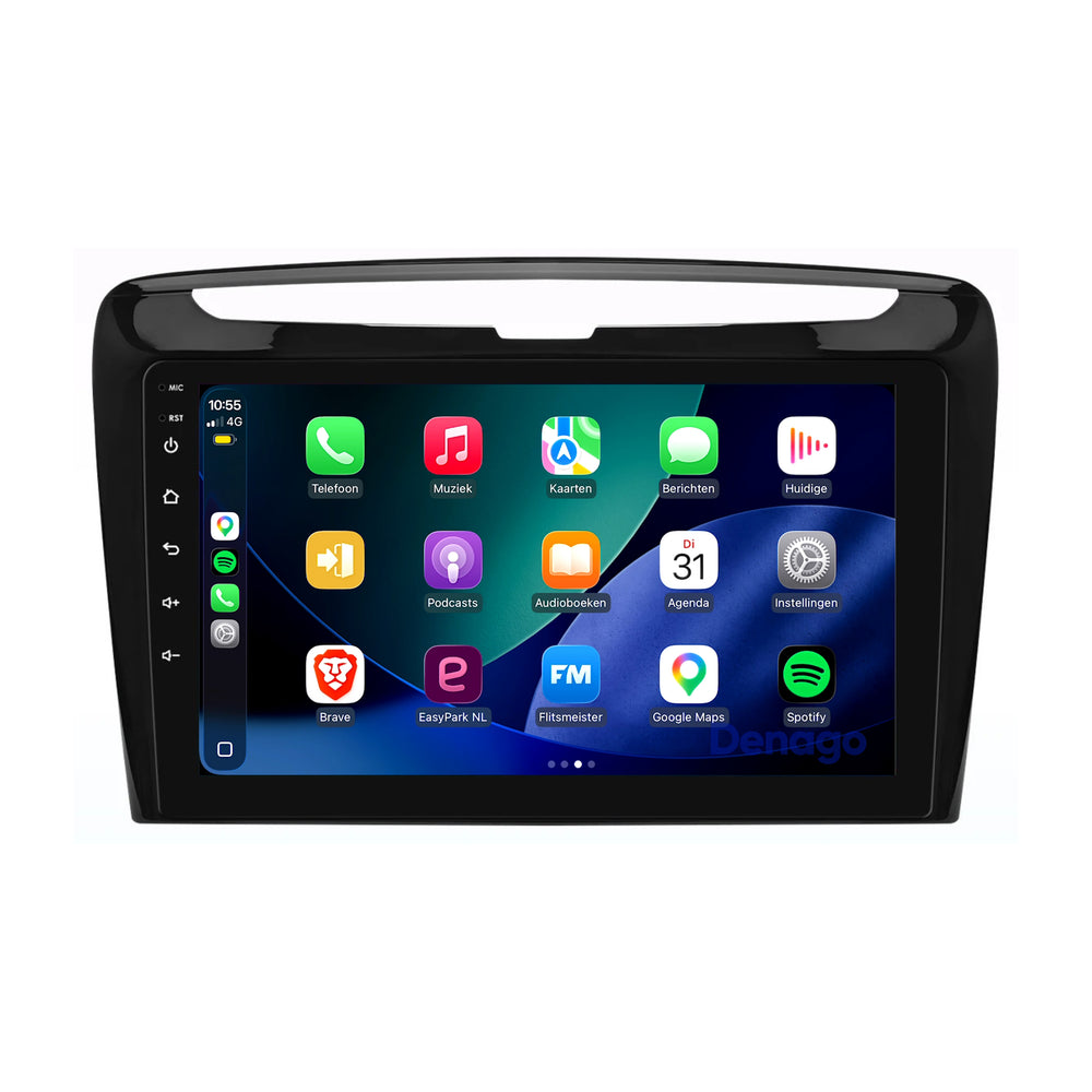 Lancia Ypsilon CarPlay autoradio | 2011 t/m 2020 | Denago DNG-A445 | 9 inch | Android 13 | Draadloos CarPlay & Android Auto