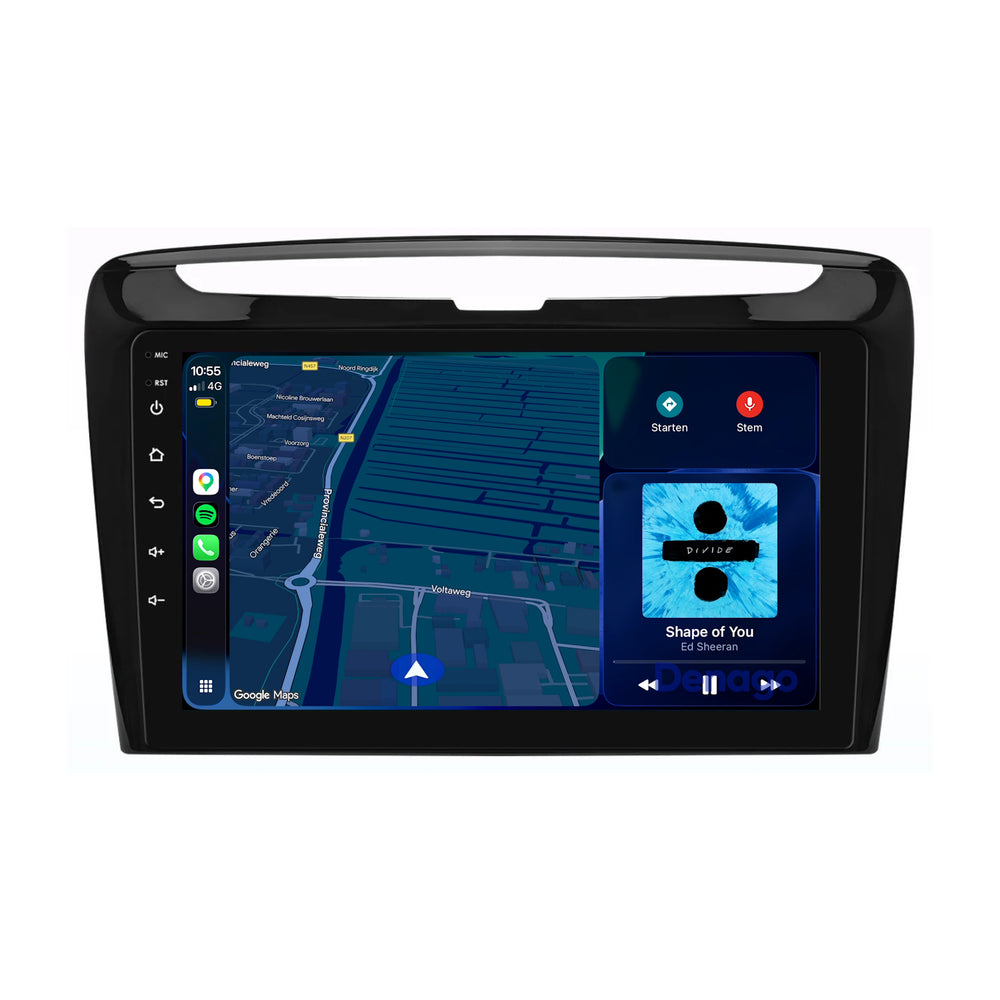 Lancia Ypsilon CarPlay autoradio | 2011 t/m 2020 | Denago DNG-A445 | 9 inch | Android 13 | Draadloos CarPlay & Android Auto
