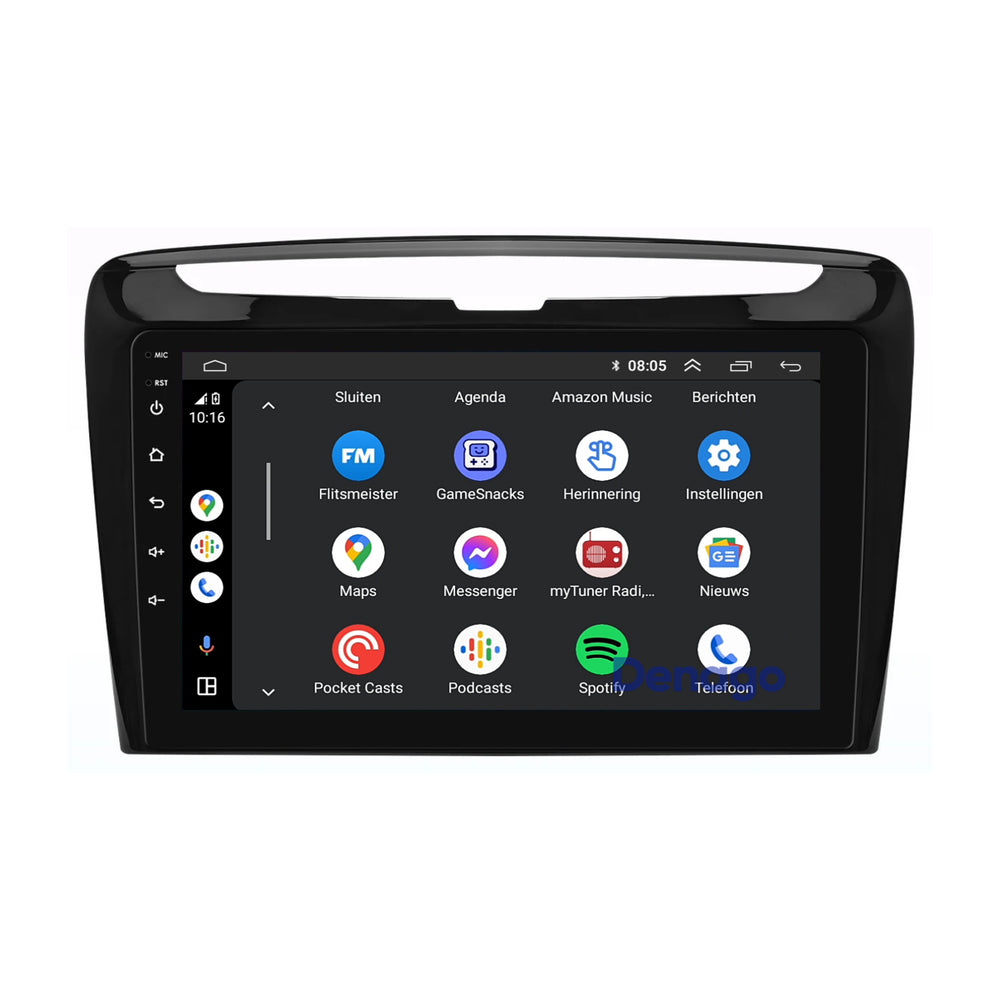 Lancia Ypsilon CarPlay autoradio | 2011 t/m 2020 | Denago DNG-A445 | 9 inch | Android 13 | Draadloos CarPlay & Android Auto