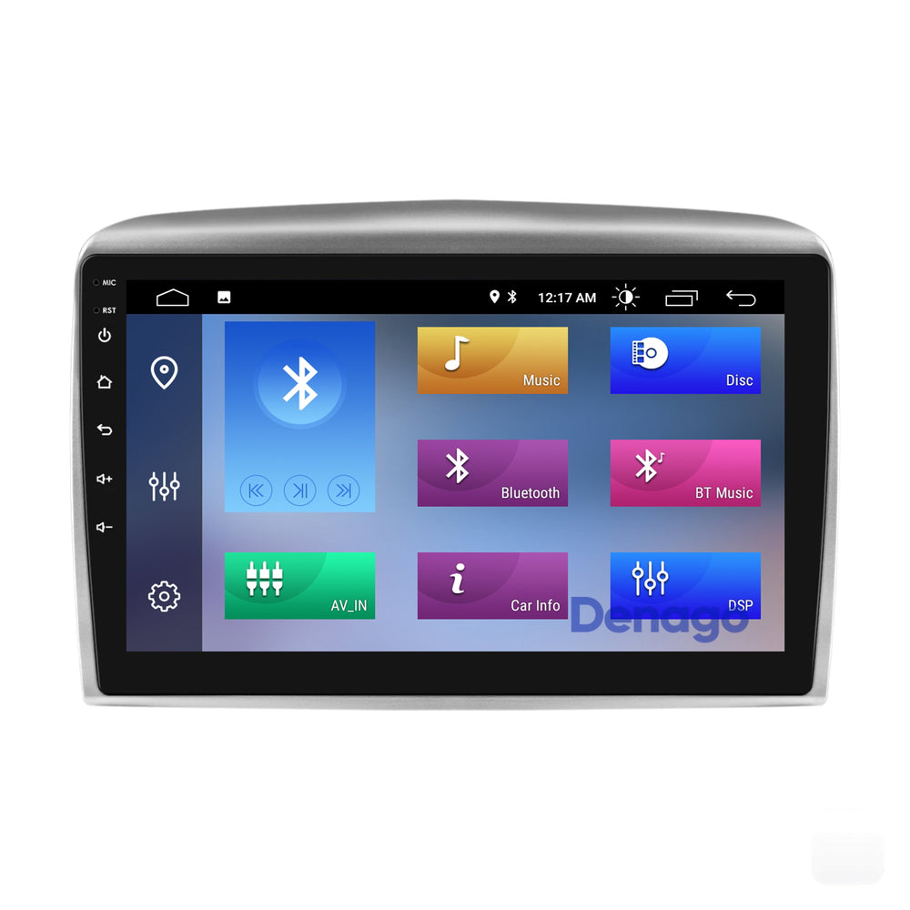 Lancia Ypsilon CarPlay autoradio | 2006 t/m 2011 | Denago DNG-A465 | 9 inch | Android 13 | Draadloos CarPlay & Android Auto
