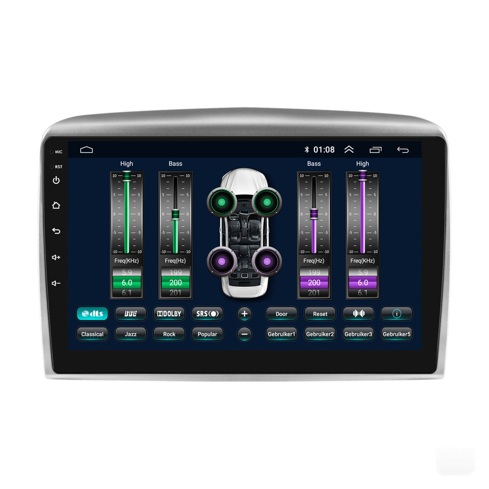 Lancia Ypsilon | Android 13 | Autoradio | 2006 t/m 2011 | CarPlay & Android Auto