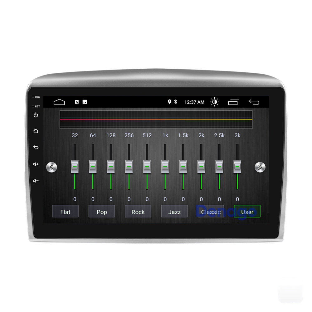 Lancia Ypsilon CarPlay autoradio | 2006 t/m 2011 | Denago DNG-A465 | 9 inch | Android 13 | Draadloos CarPlay & Android Auto