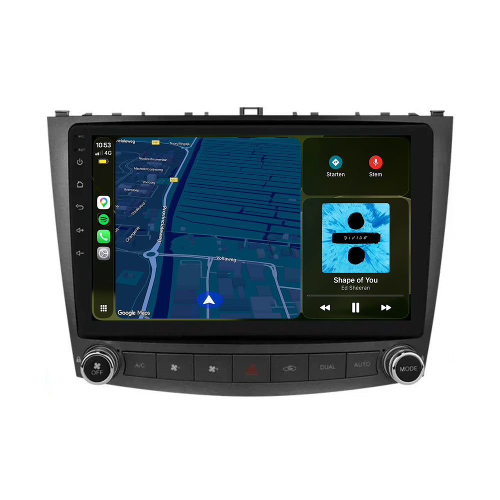 Lexus IS | Android 13 | Autoradio | 2006 t/m 2012 | CarPlay & Android Auto