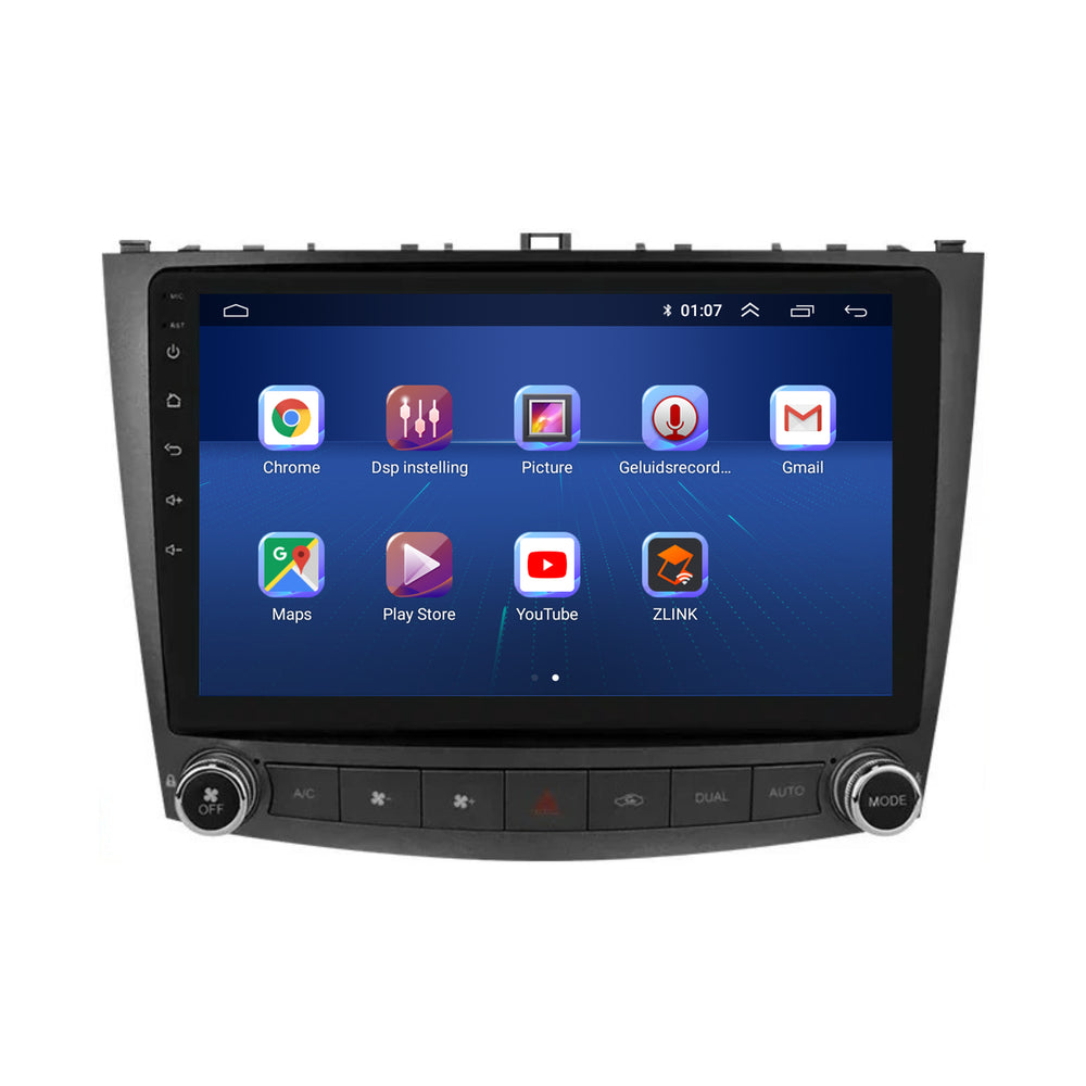 Lexus IS | Android 13 | Autoradio | 2006 t/m 2012 | CarPlay & Android Auto