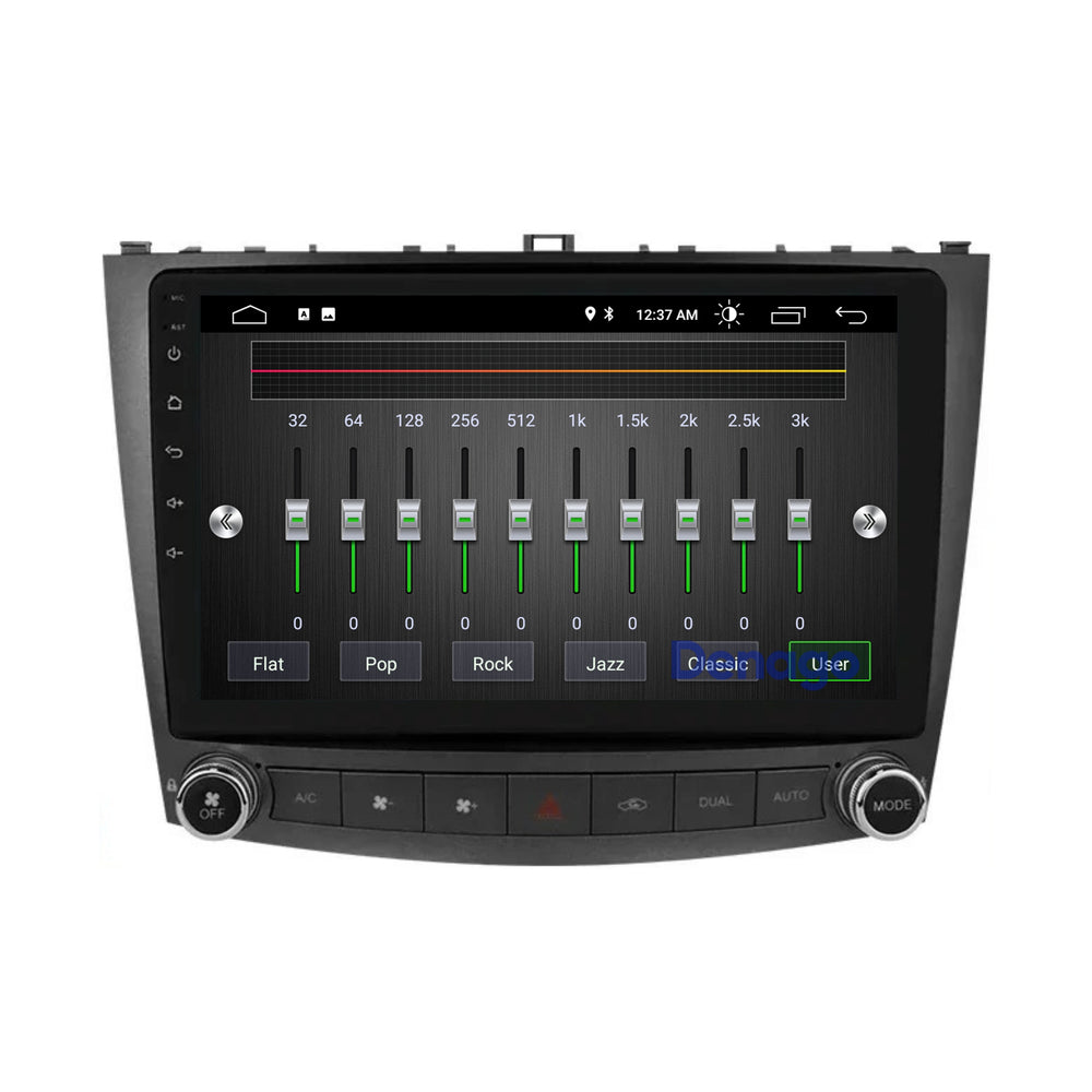 Lexus IS CarPlay autoradio | 2006 t/m 2012 | Denago DNG-A479 | 10 inch | Android 13 | Draadloos CarPlay & Android Auto