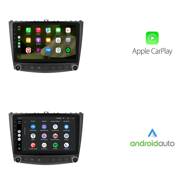 Lexus IS | Android 13 | Autoradio | 2006 t/m 2012 | CarPlay & Android Auto