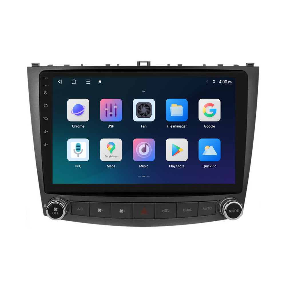 Lexus IS Radio mit CarPlay & Android Auto | 2006–2012 | 10 Zoll | Android 15 | CTX-7479