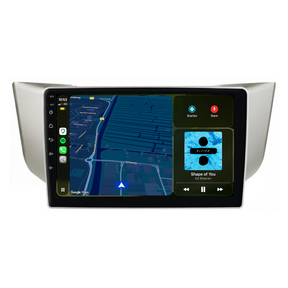 Lexus RX | Android 13 | Autoradio | 2003 t/m 2009 | CarPlay & Android Auto