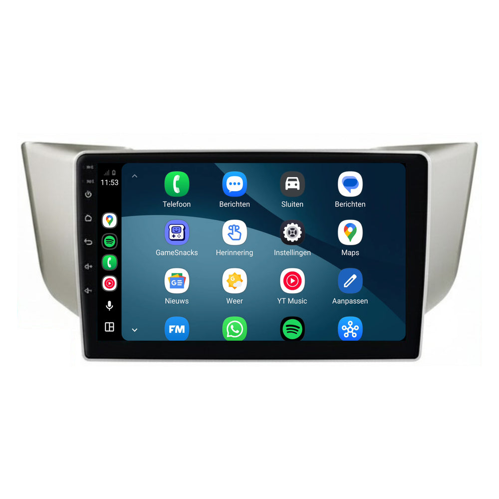 Autoradio per Lexus RX con CarPlay e Android Auto | 2003–2009 | 9 pollici | Android 15 | CTX-7480