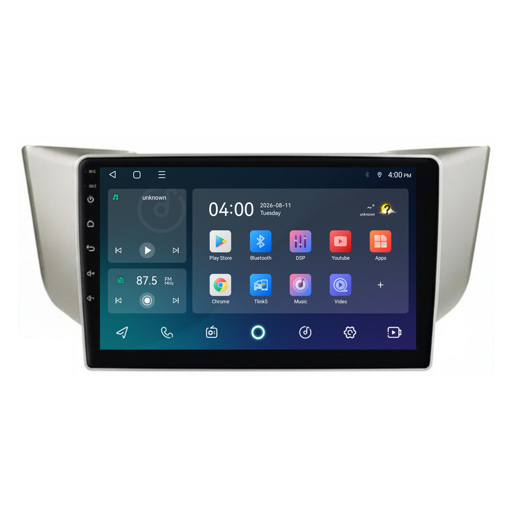 Autoradio per Lexus RX con CarPlay e Android Auto | 2003–2009 | 9 pollici | Android 15 | CTX-7480
